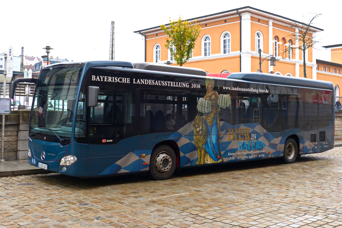 Regionalbus Ostbayern GmbH
R-BO 143
Mercedes Citaro 2 LE Ü
Baujahr 2014

Passau HBF, 2017
