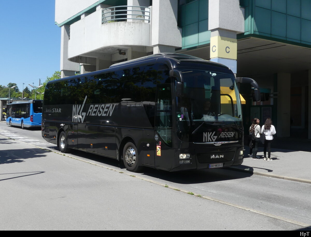 Reisebus - MAN Lion`s Coach unterwegs in Bregenz/A am 08.07.2022