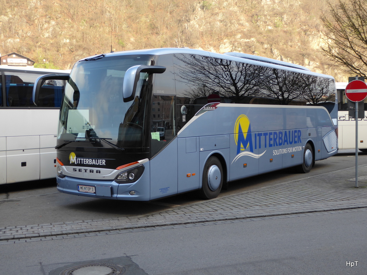 Reisecar Setra S 515 HD in Passau am 05.12.2015