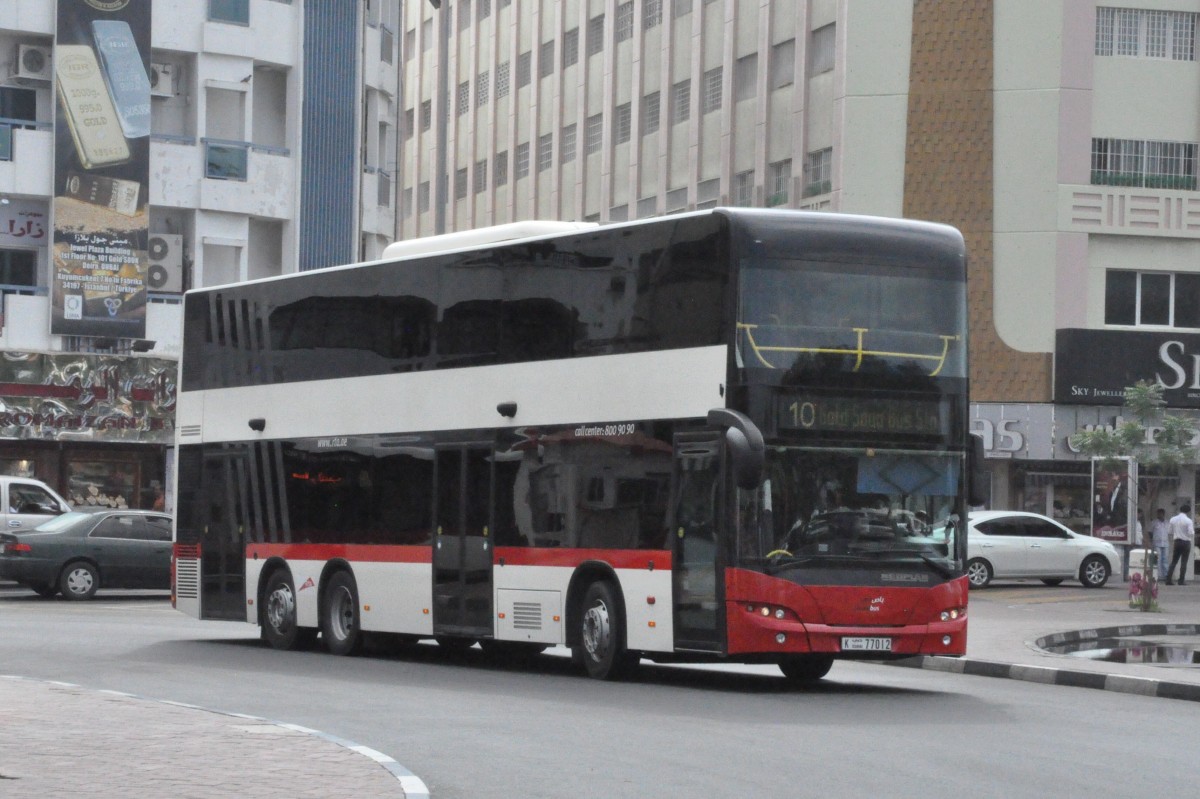 RTA, Dubai. Neoplan N4526 in Gold Souq Bus Station. (23.11.2013)