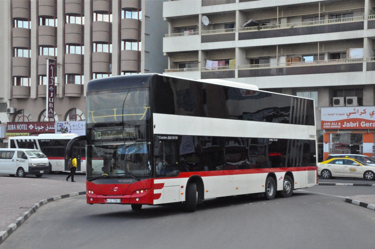 RTA, Dubai. Neoplan N4526 in Gold Souq Bus Station. (23.11.2013)