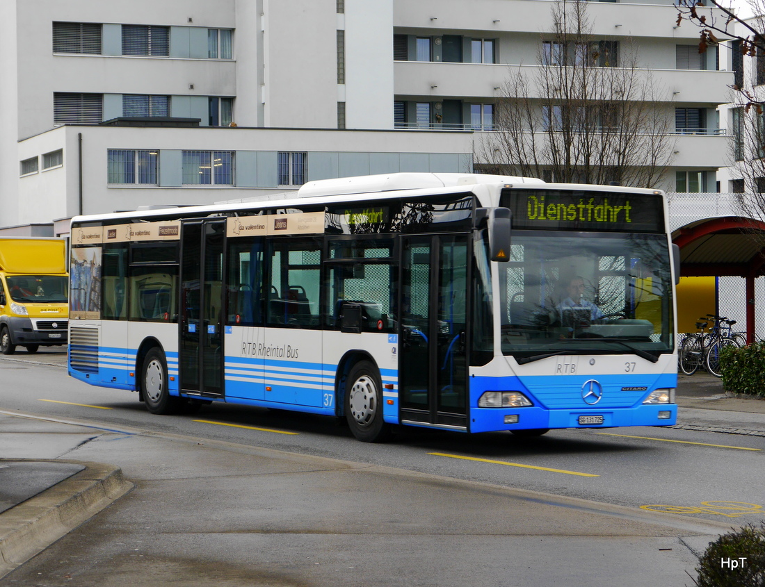 RTB - Mercedes Citaro  Nr.37  SG 131725 in Heerbrugg am 27.03.2015