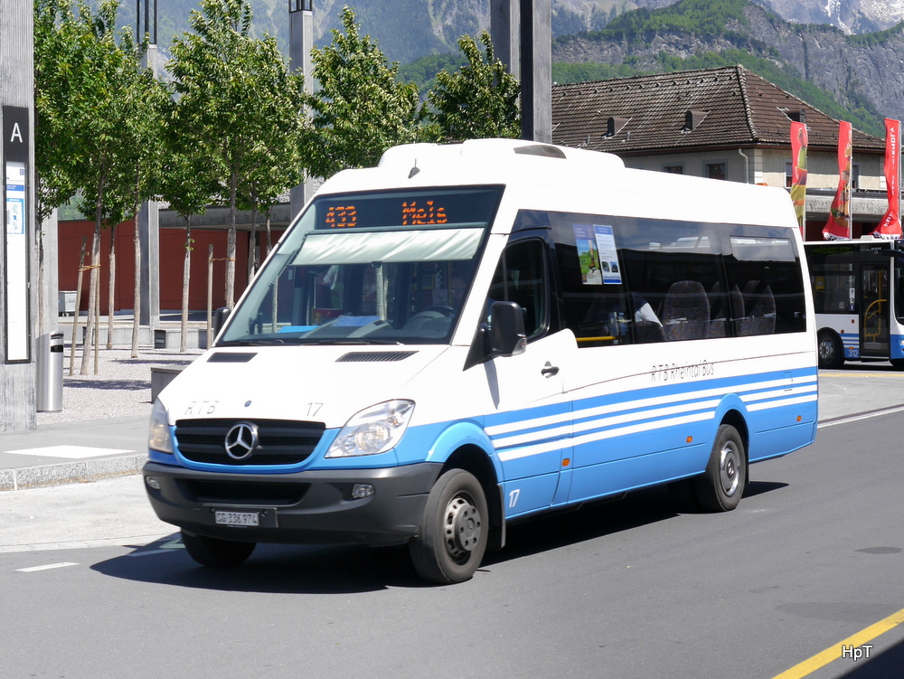 RTB - Mercedes Nr.17  SG  336974 in Sargans am 19.05.2014