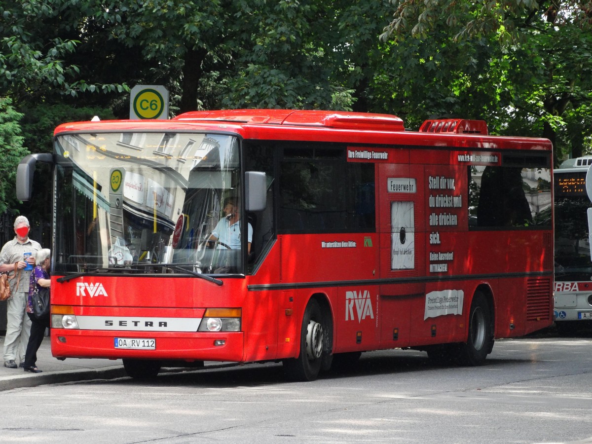 RVA Setra 3000er Überlandbus am 04.08.15 in Kempten ZUM
