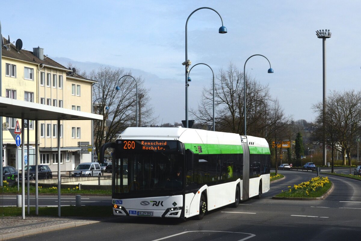 RVK KOM 391
K-ZY 391
Linie 260, Remscheid Hochstraße
Remscheid Hbf
20.03.2026