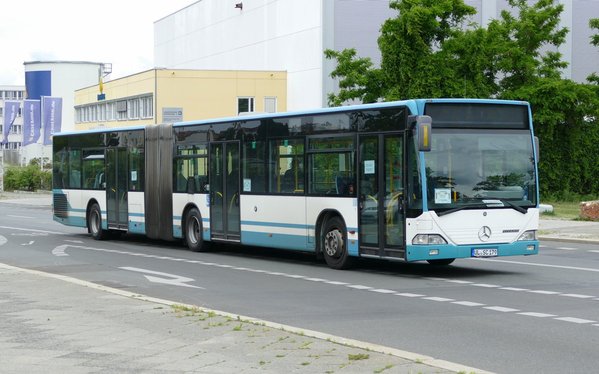 S-Bahn Berlin, Schienenersatzverkehr-SEV,  'Schröder Reisen' mit dem Mercedes-Benz Citaro I, UL-SC 179. Berlin, Juni 2020.