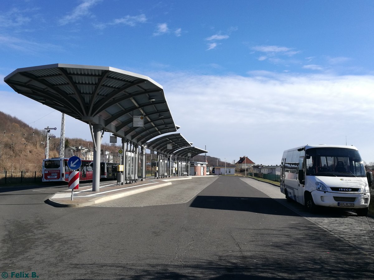 Sassnitz Busbahnhof am 11.03.2016