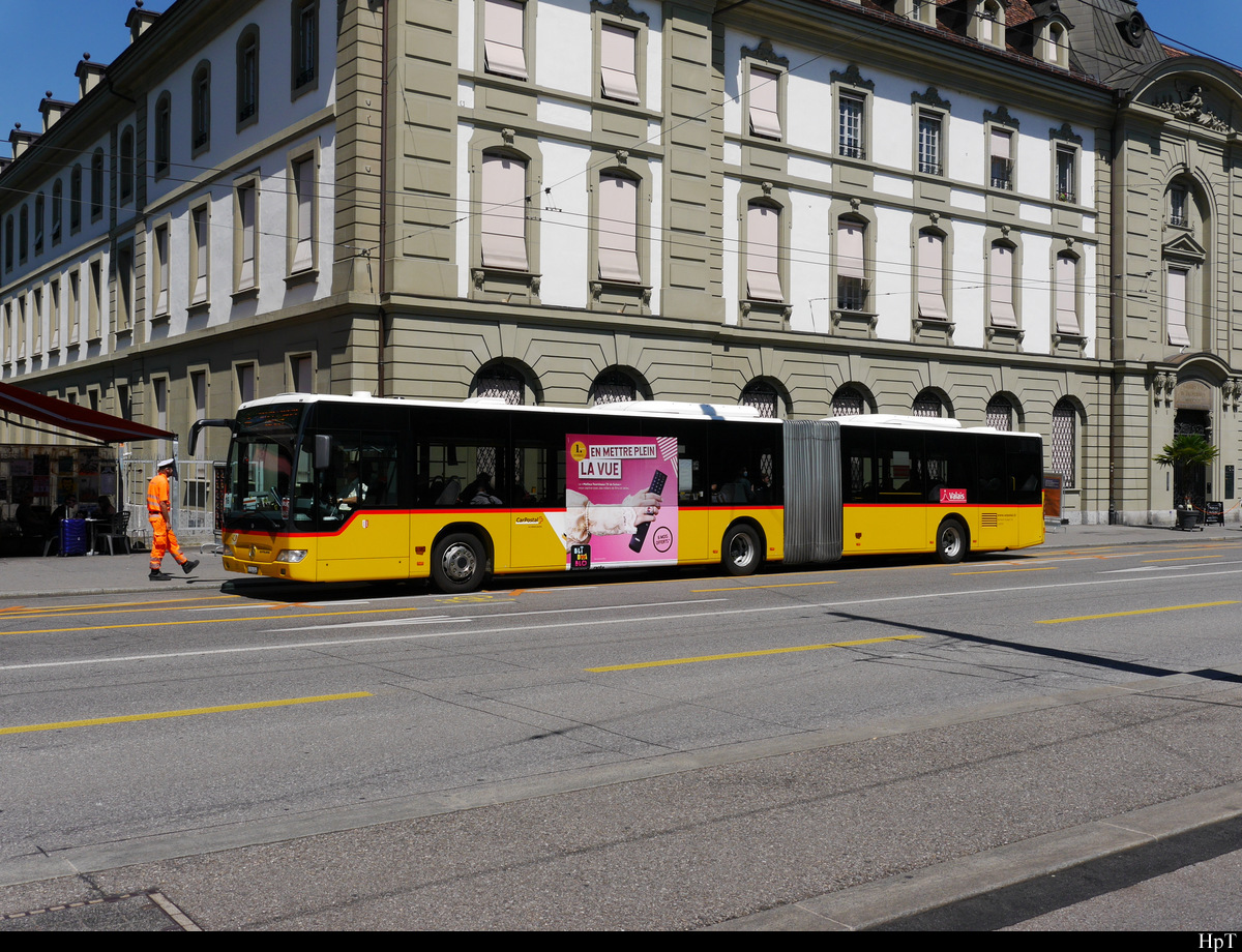 SBB Bahnersatz - Bern nach Freiburg mit dem Mercedes Citaro VS  104344 von Postauto unterwegs in Bern am 08.08.2020