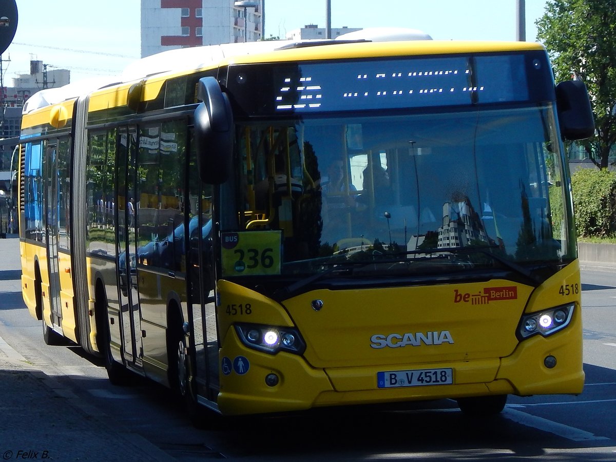 Scania Citywide der BVG in Berlin am 10.06.2016