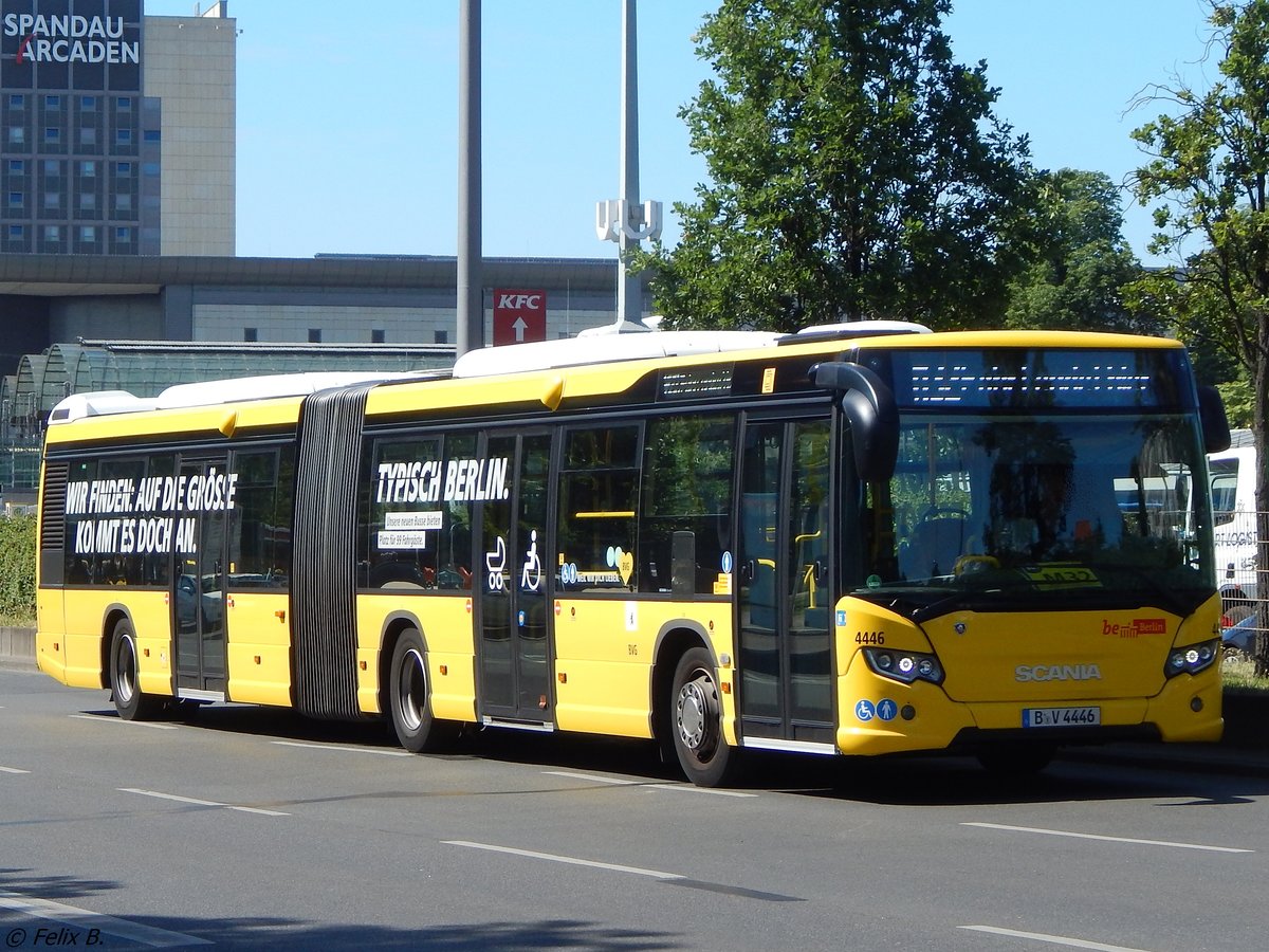 Scania Citywide der BVG in Berlin am 10.06.2016