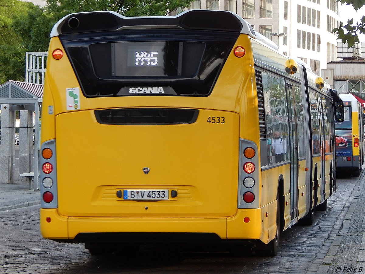 Scania Citywide der BVG in Berlin am 10.06.2016