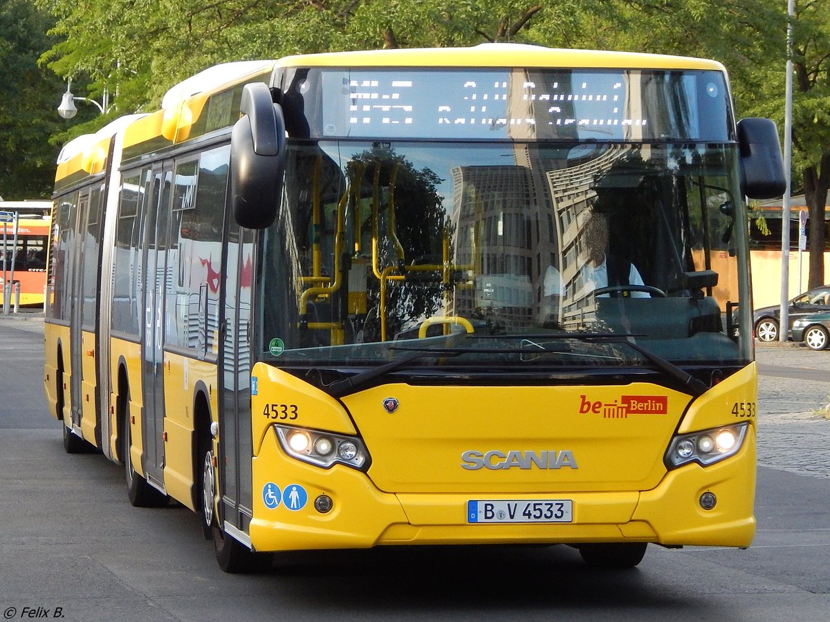 Scania Citywide der BVG in Berlin am 10.06.2016