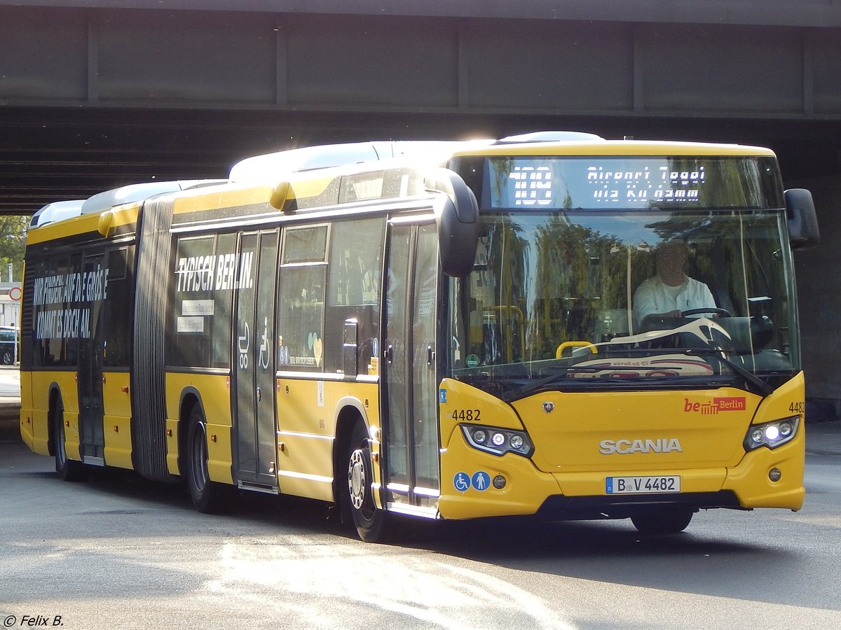 Scania Citywide der BVG in Berlin am 10.06.2016