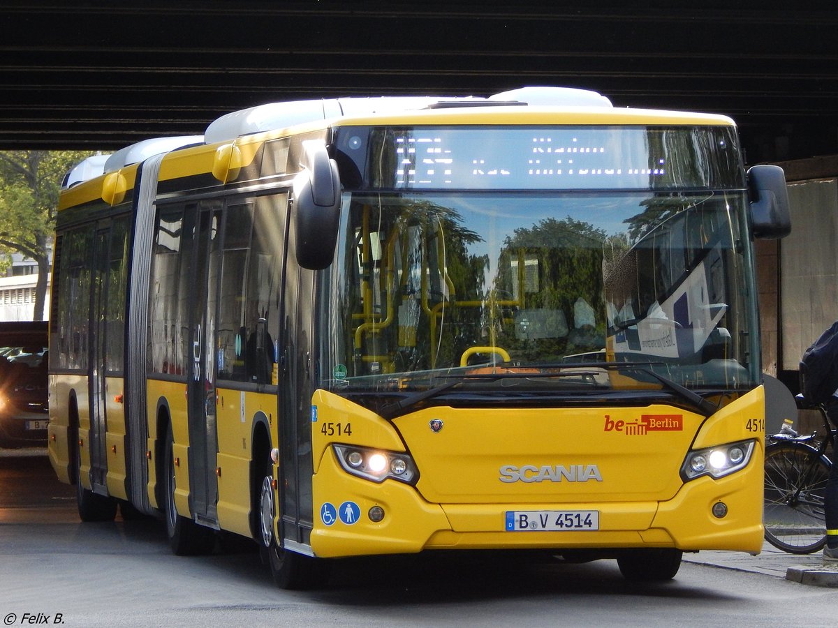 Scania Citywide der BVG in Berlin am 10.06.2016