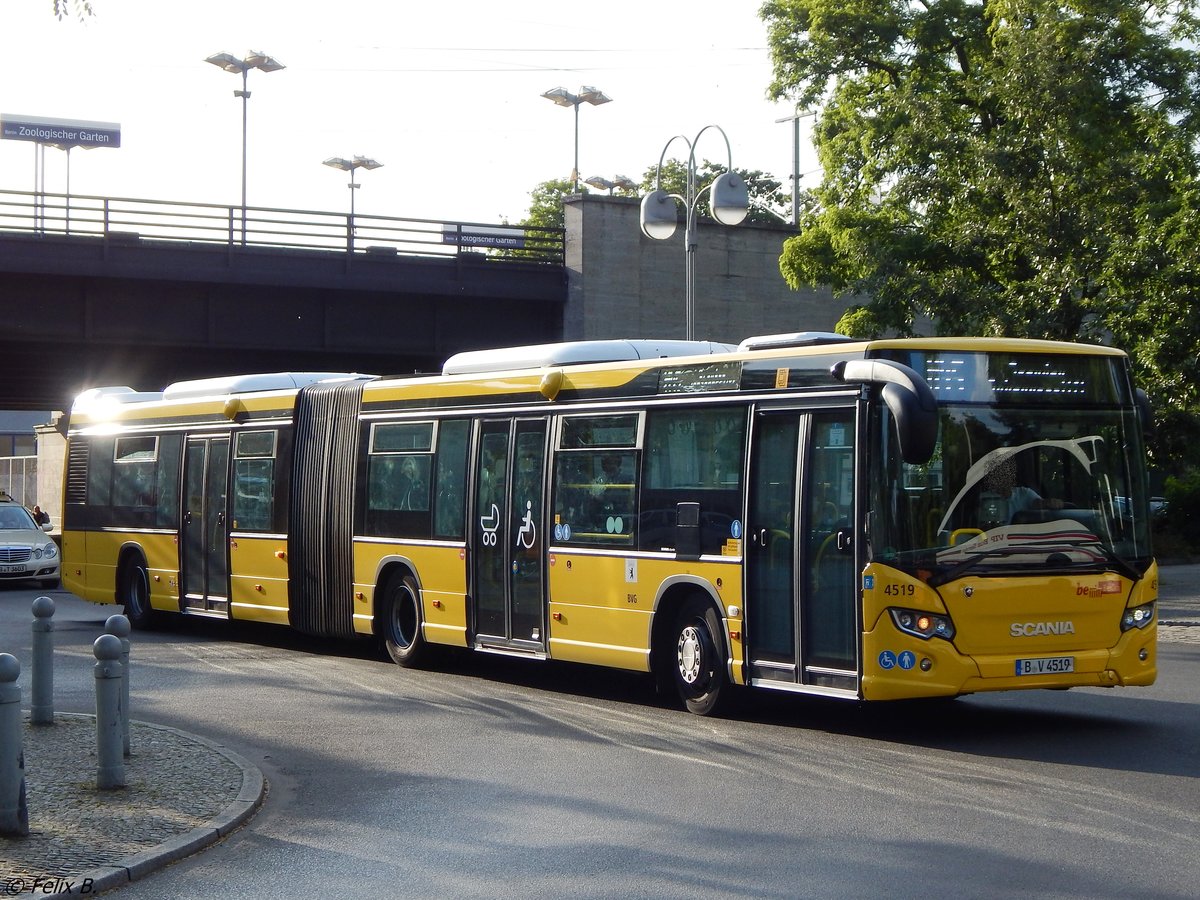 Scania Citywide der BVG in Berlin am 10.06.2016