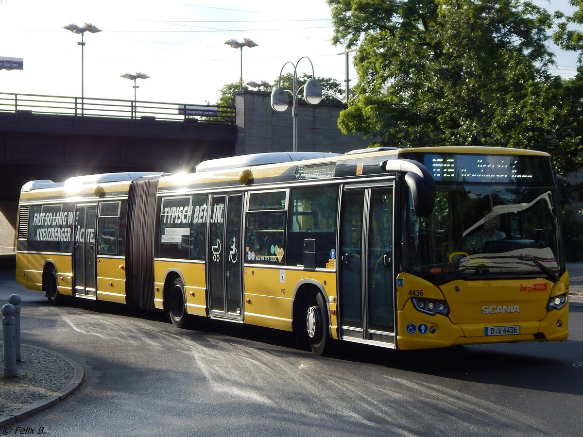 Scania Citywide der BVG in Berlin am 10.06.2016