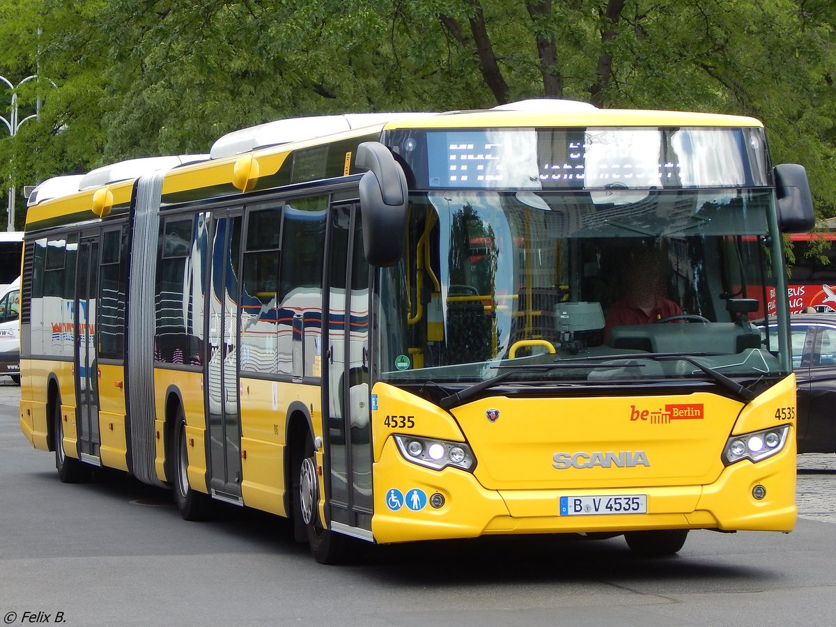 Scania Citywide der BVG in Berlin am 10.06.2016