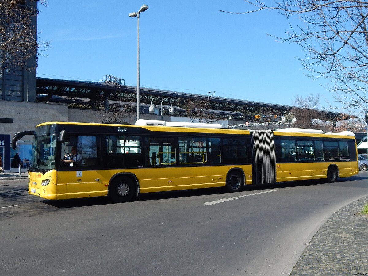 Scania Citywide der BVG in Berlin am 30.03.2019