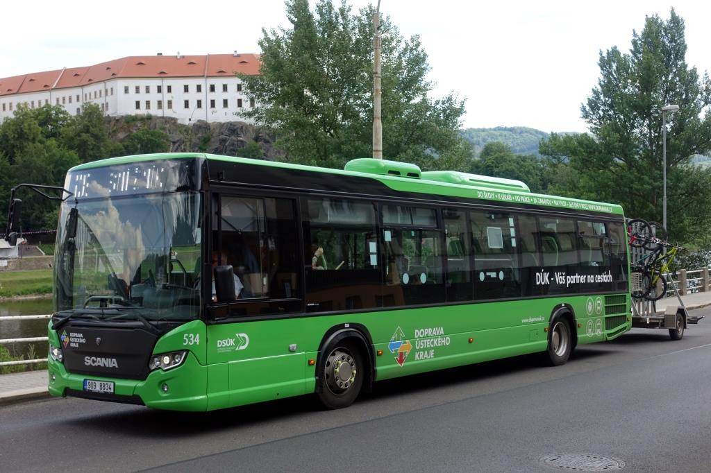 Scania Citywide, Decin/CZ Juni 2022