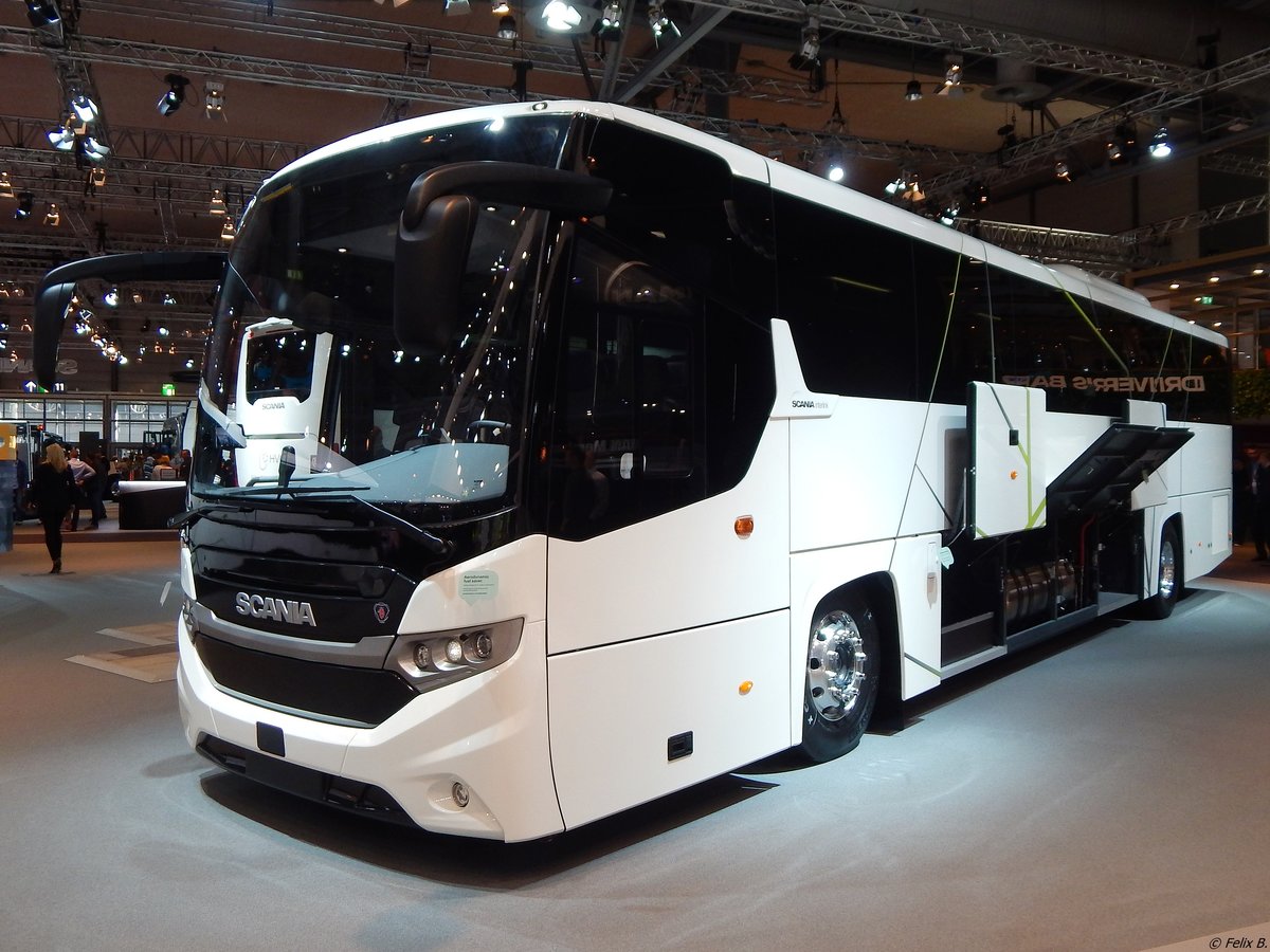 Scania InterLink Vorführwagen in Hannover auf der IAA am 24.09.2018