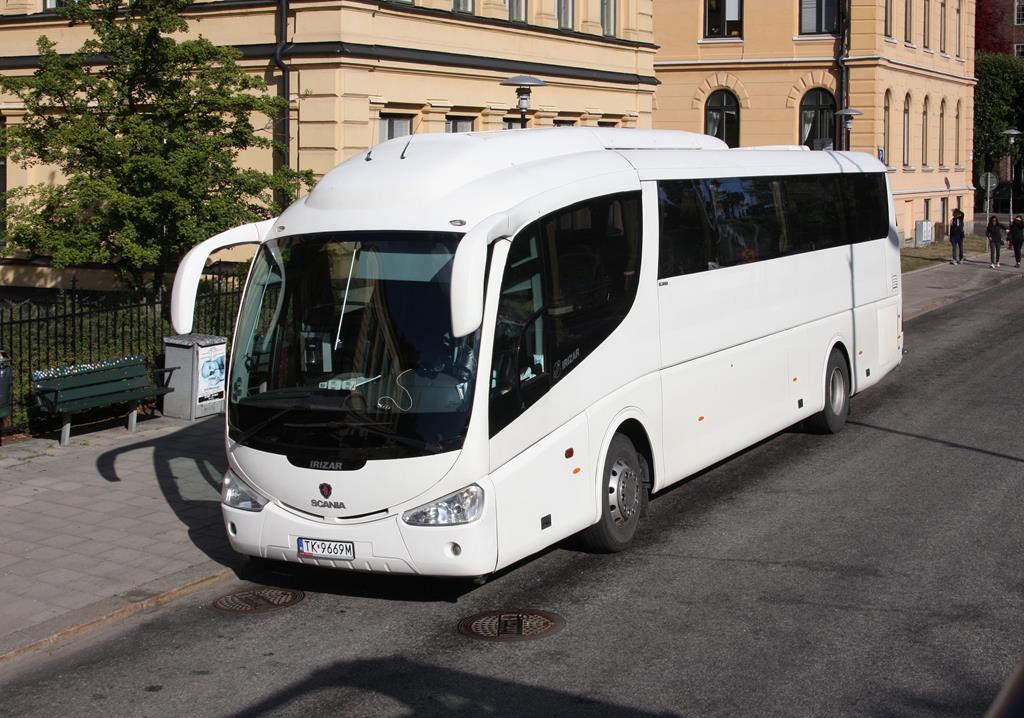 Scania Irizar am 21.09.2016 in Stockholm. 