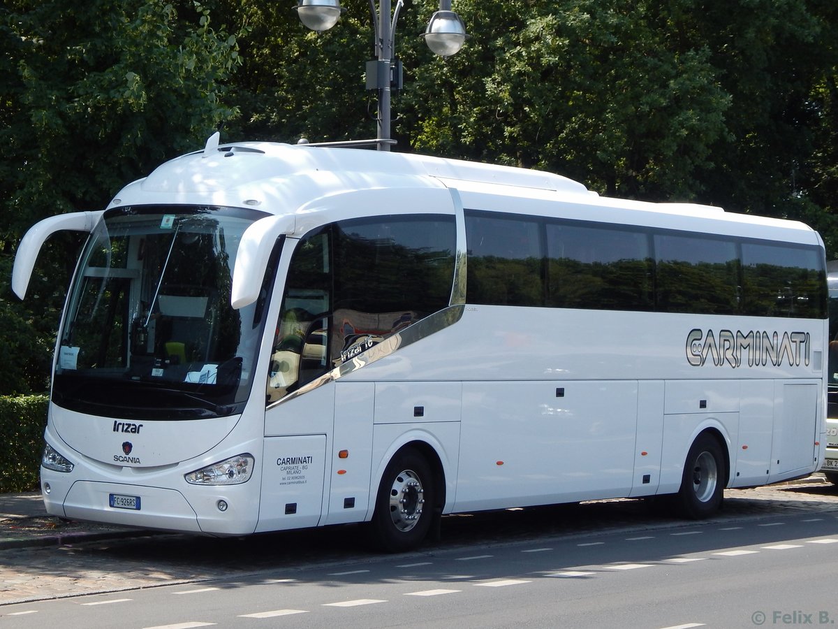 Scania Irizar von Carminati aus Italien in Berlin am 08.06.2016