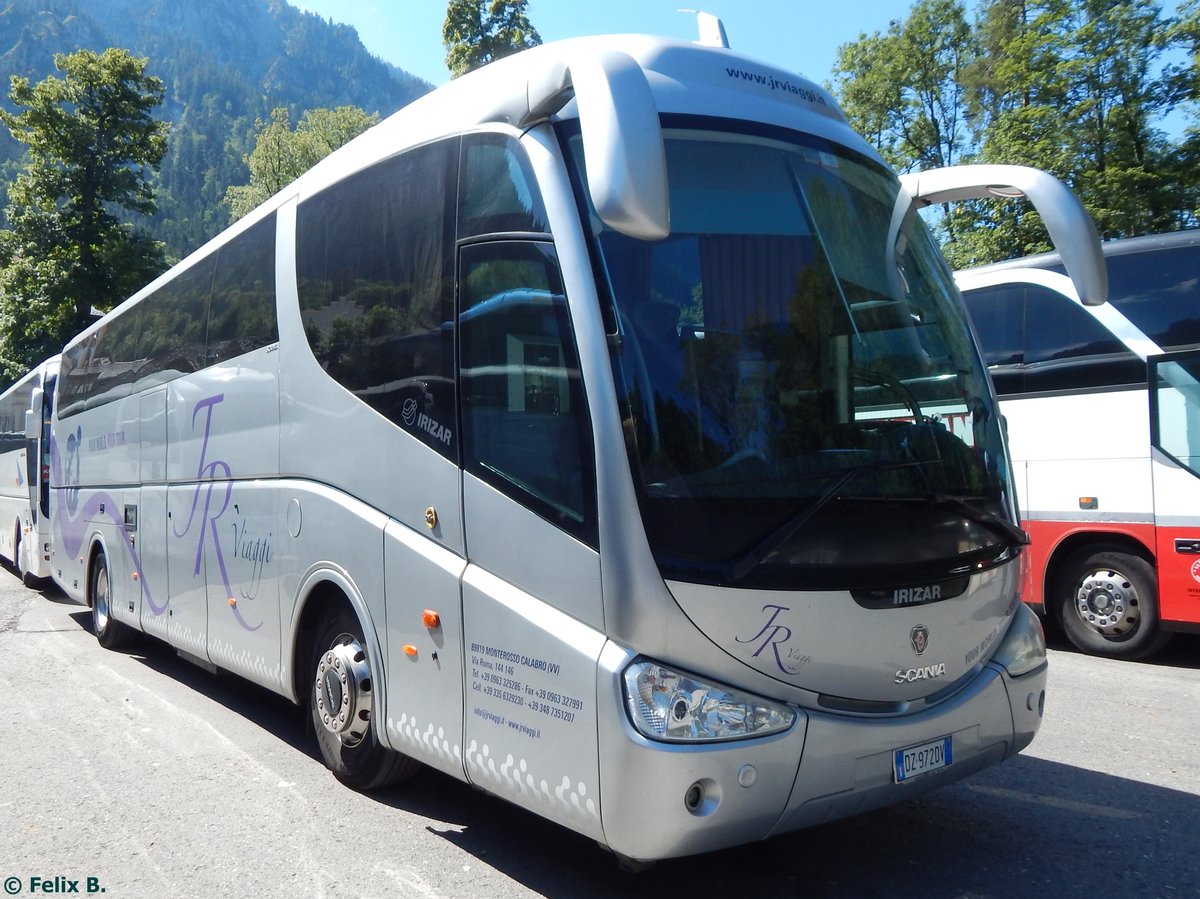 Scania Irizar von JR Viaggi aus Italien in Hohenschwangau am 11.08.2015