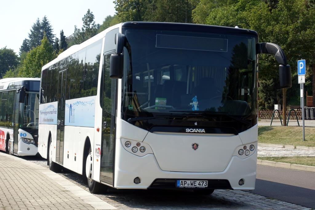 Scania OmniExpress 3.20  PVG Weimarer Land , Bad Berka August 2019