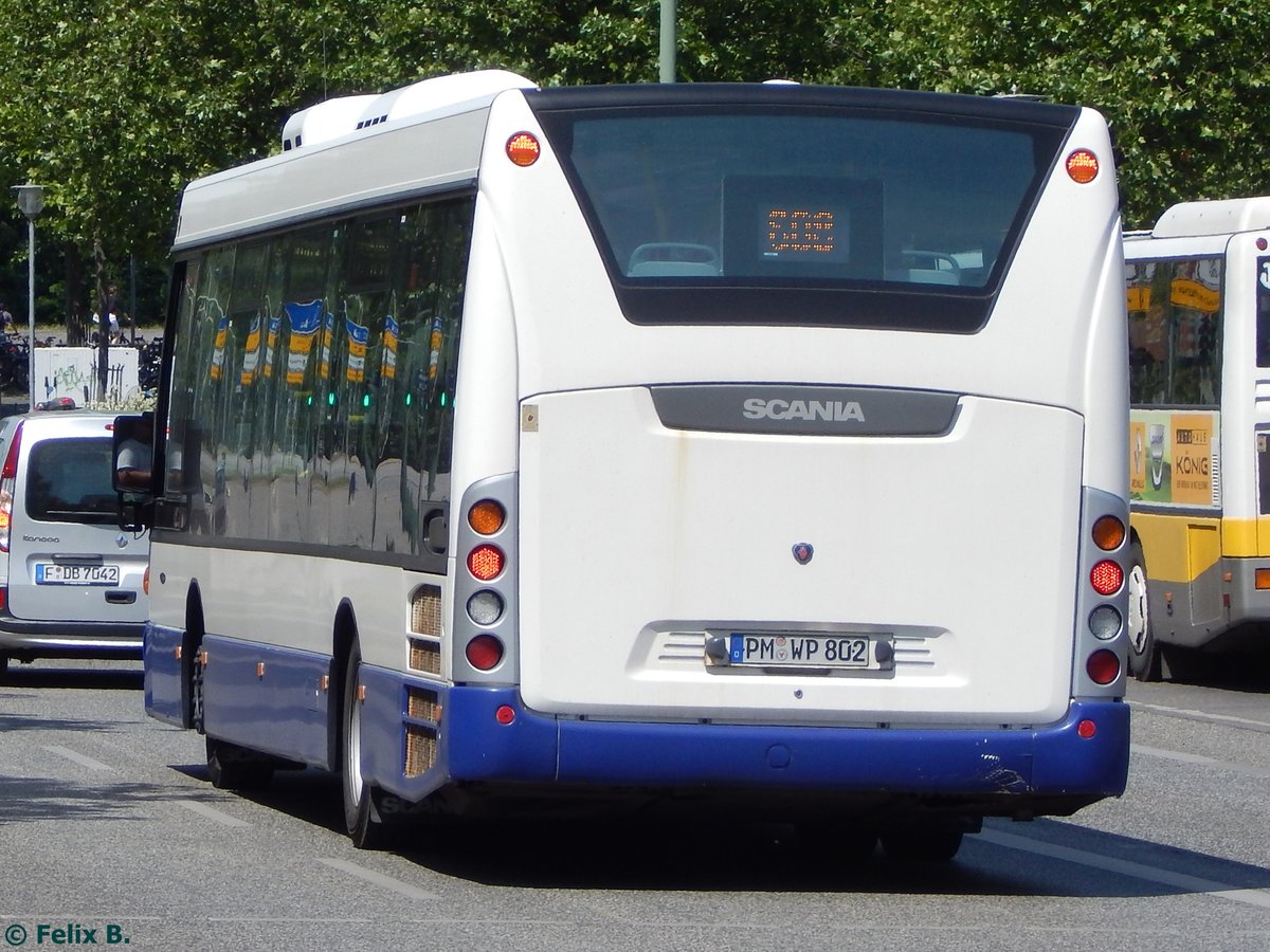 Scania OmniLink vom Busbetrieb W. Patzsch aus Deutschland in Potsdam am 07.06.2016