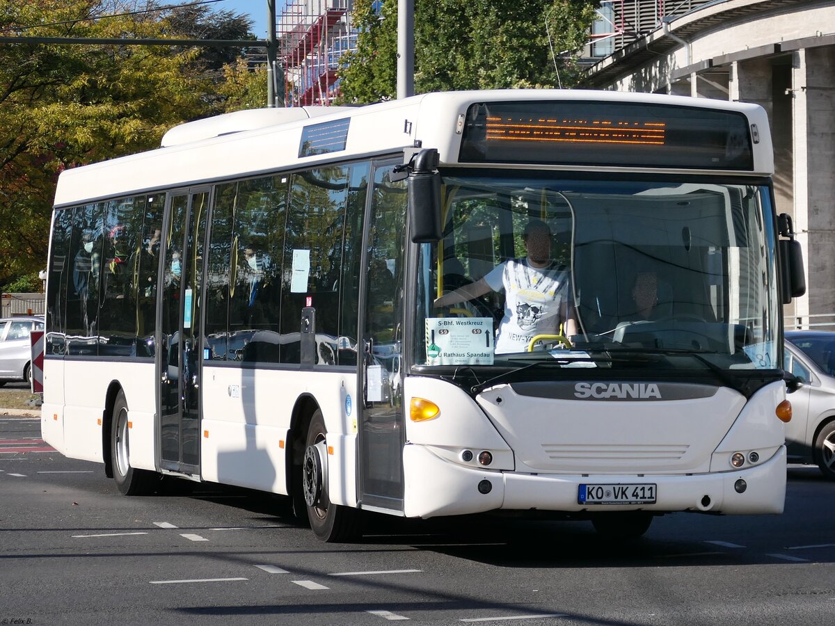 Scania OmniLink Vorführwagen aus Deutschland in Berlin am 10.10.2021