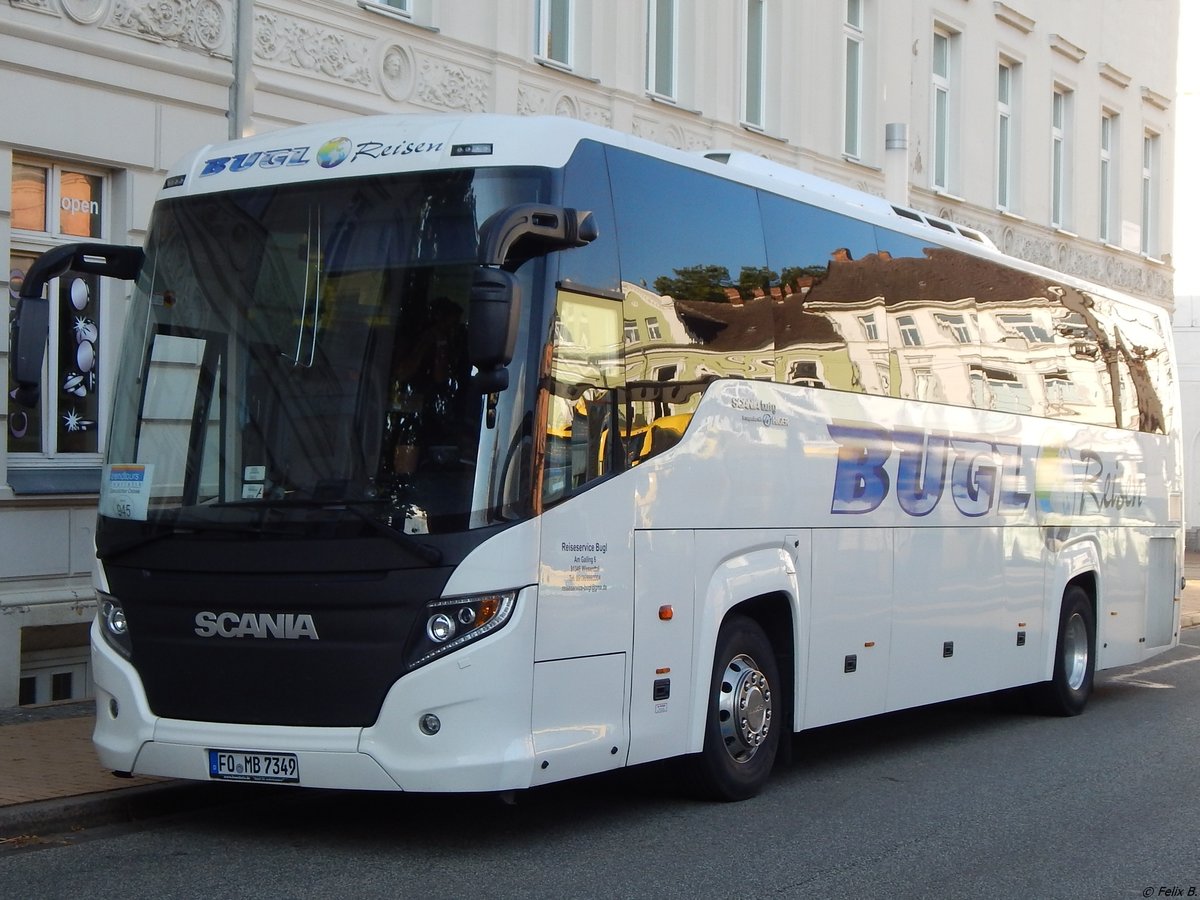 Scania Touring von Bugl Reisen aus Deutschland in Schwerin am 02.08.2016