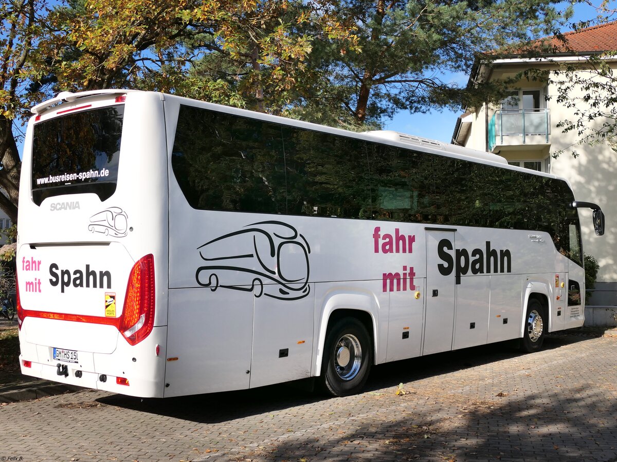 Scania Touring von Busreisen Spahn aus Deutschland in Binz am 23.10.2021