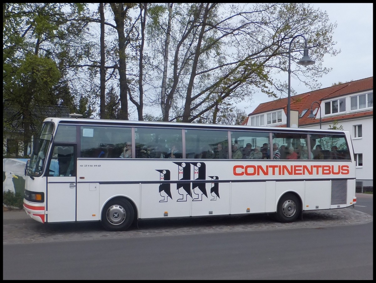 Setra 215 HD von Busreisen R. Labudda aus Deutschland in Binz am 02.05.2014
