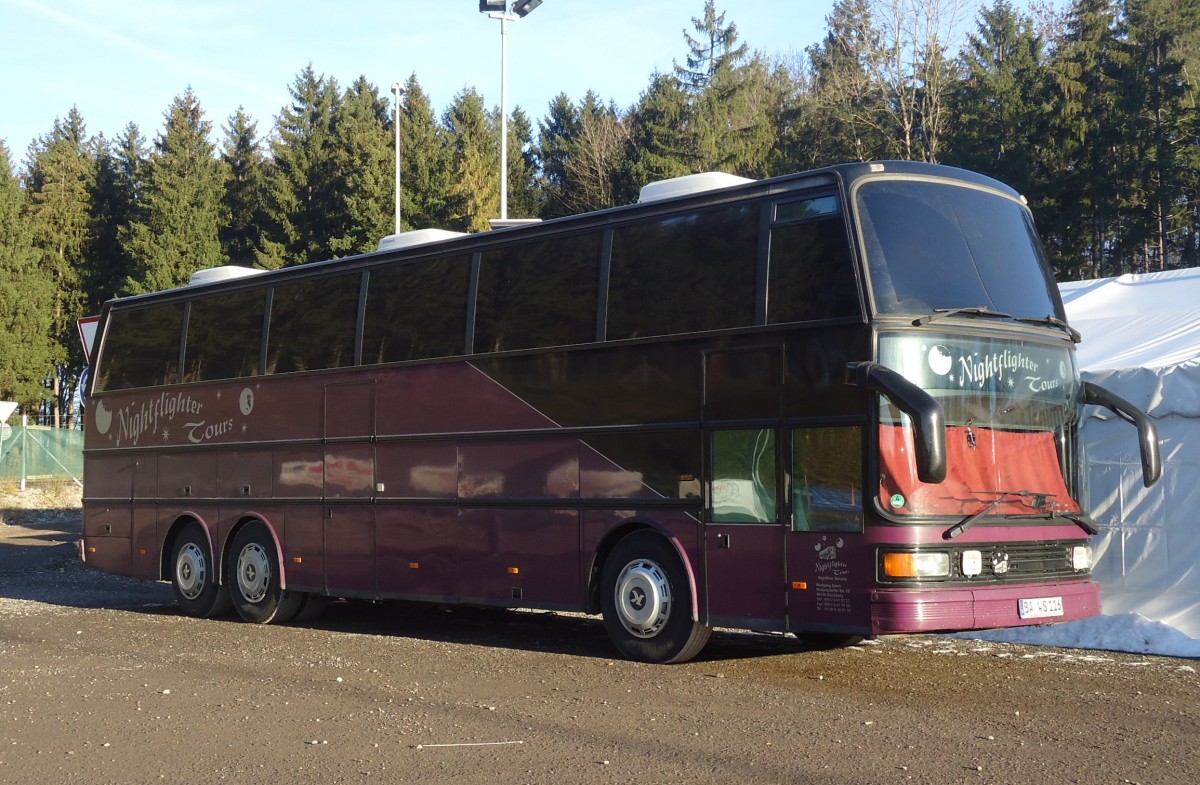 Setra 216 HDS, Nightflighter Tours, Berne 07.12.2013