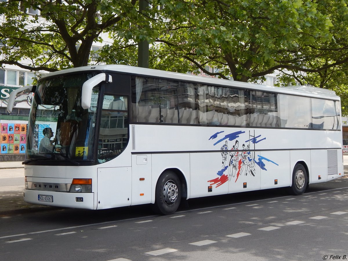Setra 315 GT-HD aus Polen in Berlin am 11.06.2016