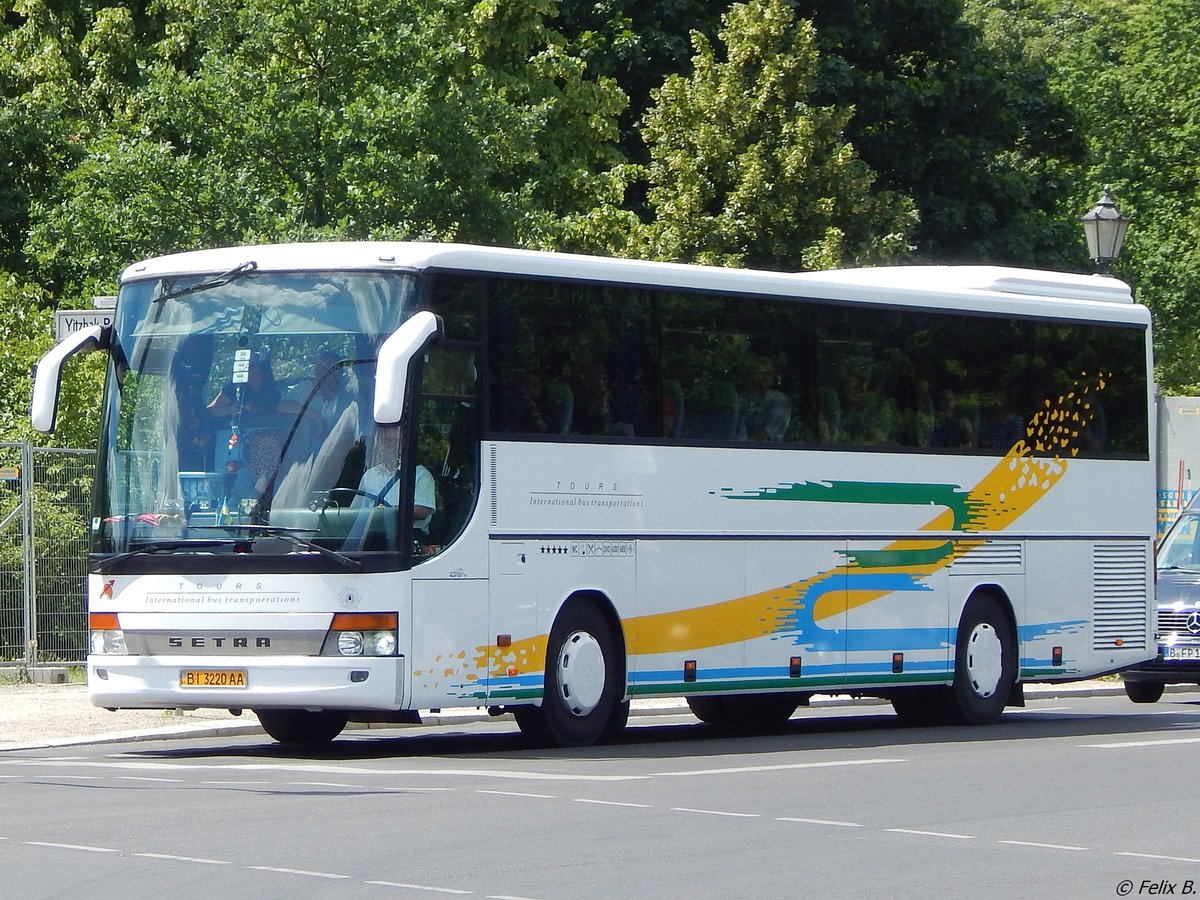 Setra 315 GT-HD aus der Ukraine in Berlin am 11.06.2016