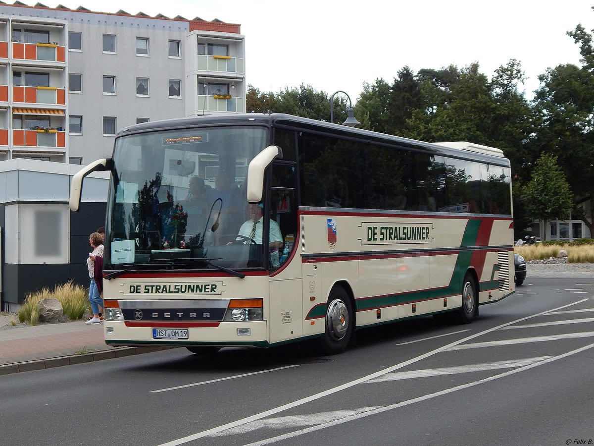 Setra 315 GT-HD von De Stralsunner aus Deutschland in Binz am 15.08.2018