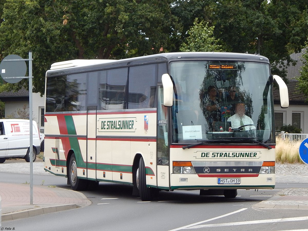 Setra 315 GT-HD von De Stralsunner aus Deutschland in Binz am 15.08.2018