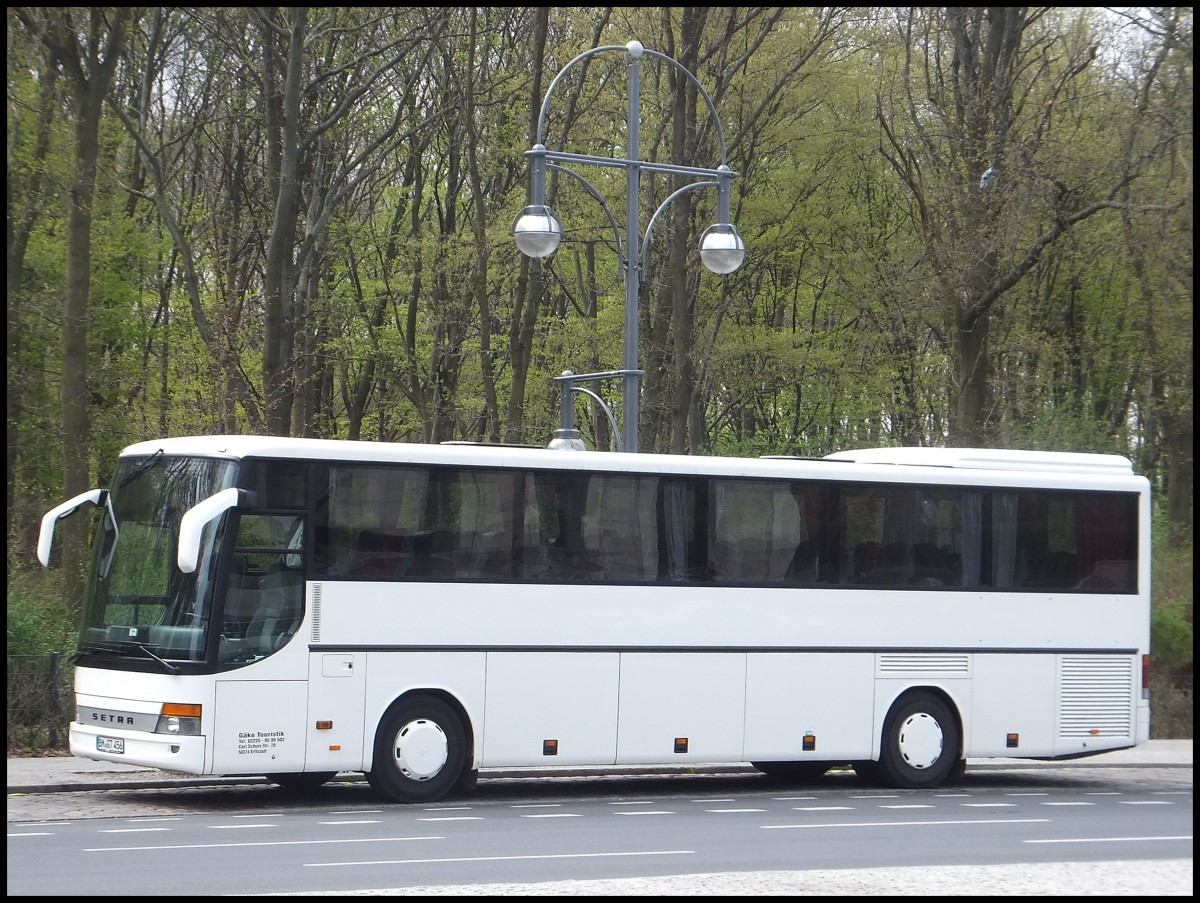 Setra 315 GT-HD von Grke Touristik aus Deutschland in Berlin am 25.04.2013