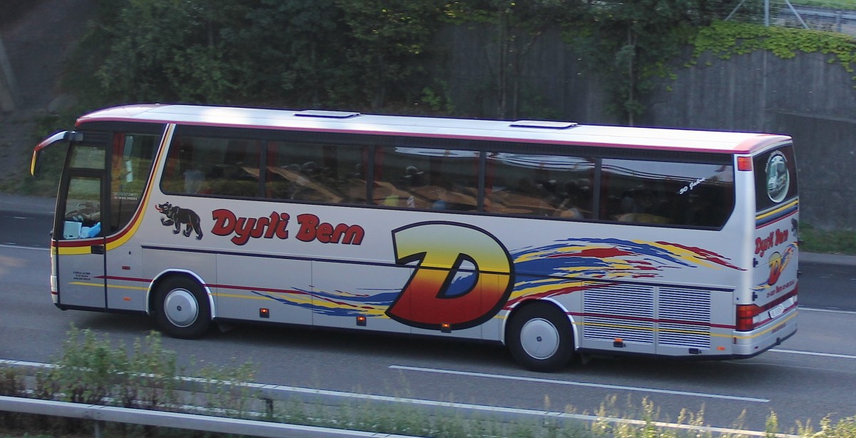 Setra 315 HD, Dysli Reisen Bern, près de Berne août 2015