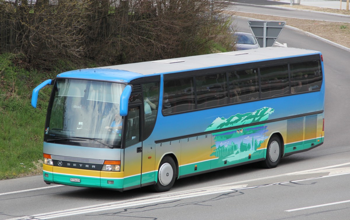 Setra 315 HD, près de Berne printemps 2015