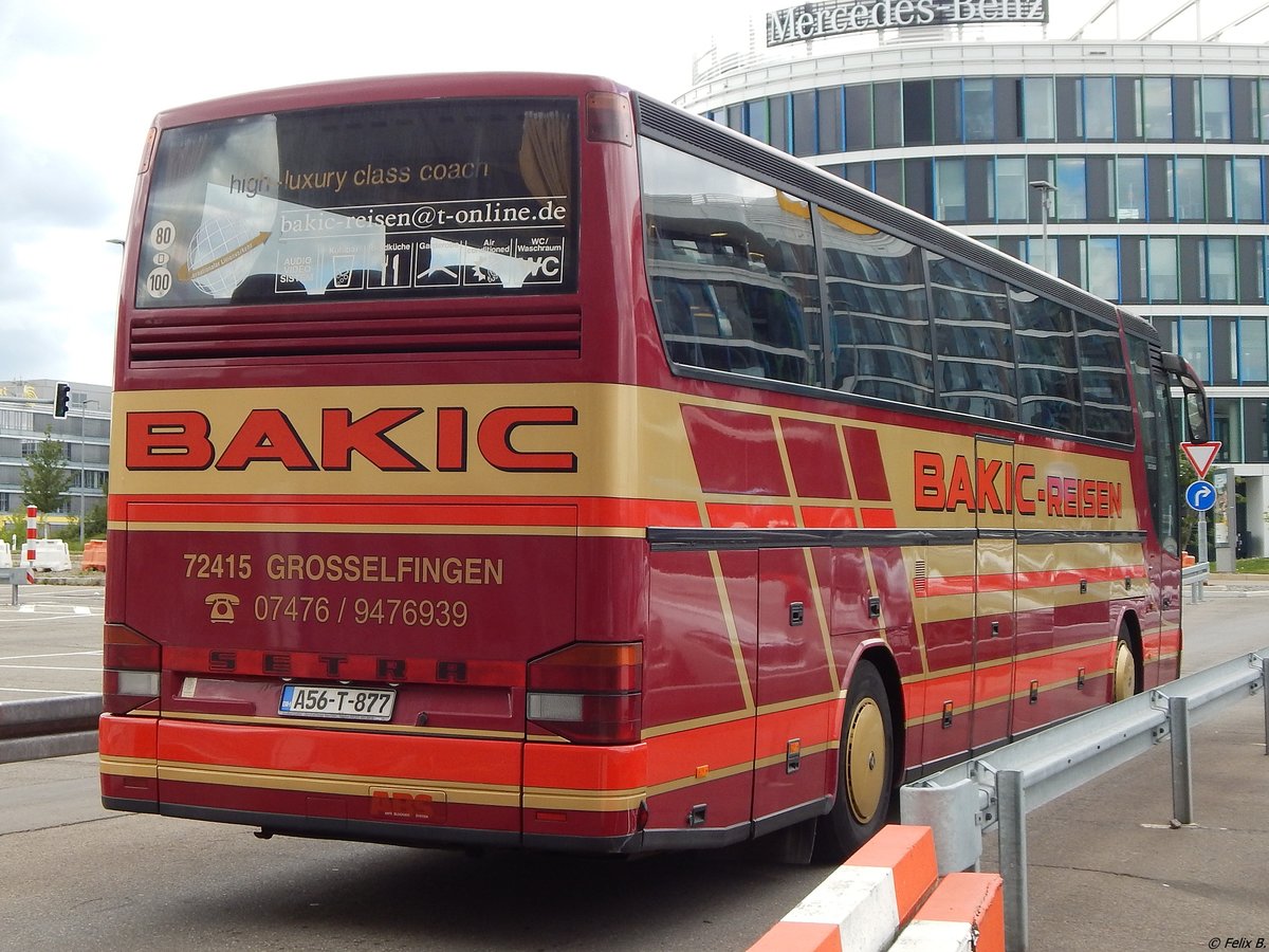 Setra 315 HDH von Bakic aus Bosnien-Herzegowina in Stuttgart am 22.06.2018