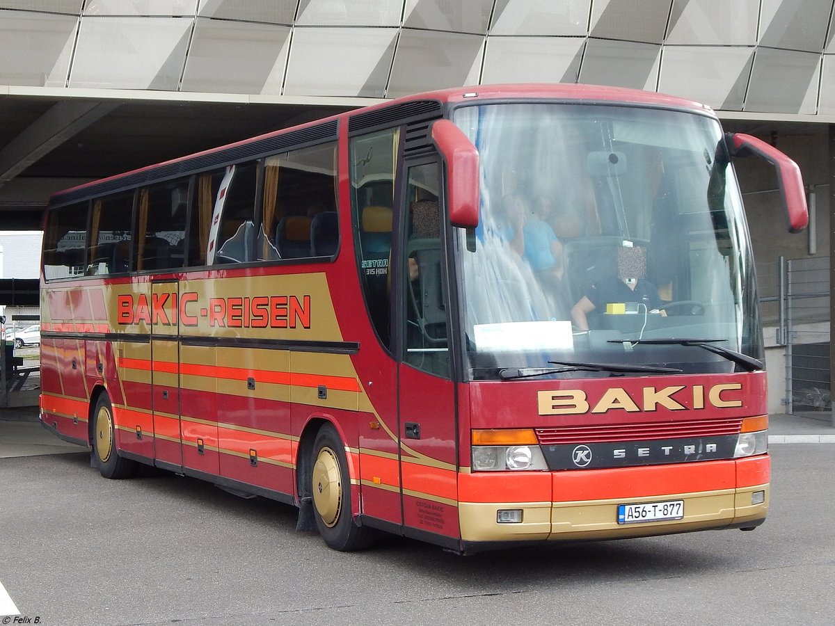 Setra 315 HDH von Bakic aus Bosnien-Herzegowina in Stuttgart am 22.06.2018