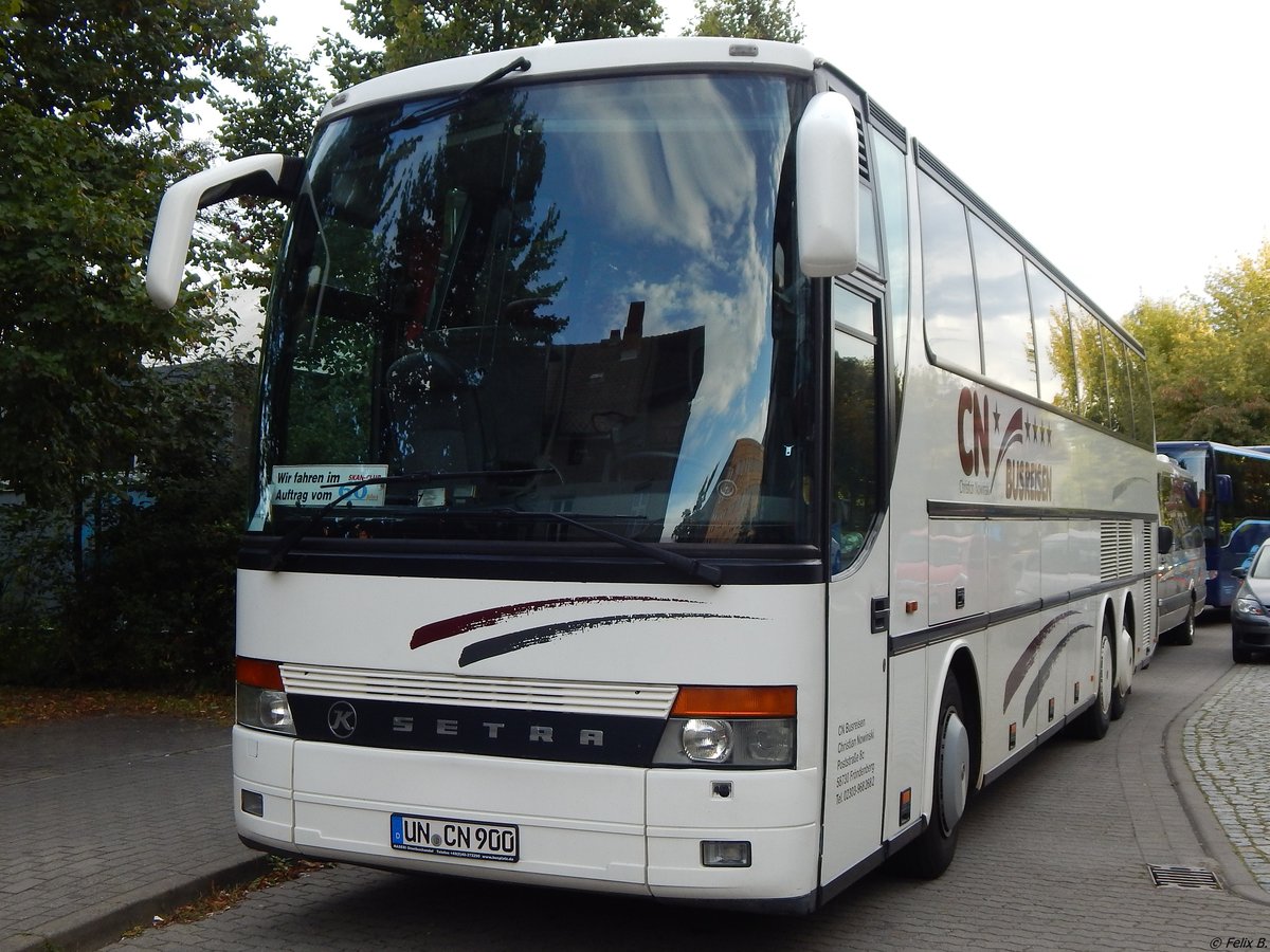 Setra 315 HDH von CN Busreisen aus Deutschland in Neubrandenburg am 15.09.2017
