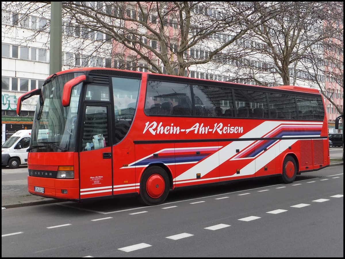 Setra 315 HDH von Rhein-Ahr-Reisen aus Deutschland (ex Reisering Hamburg) in Berlin am 23.04.2013