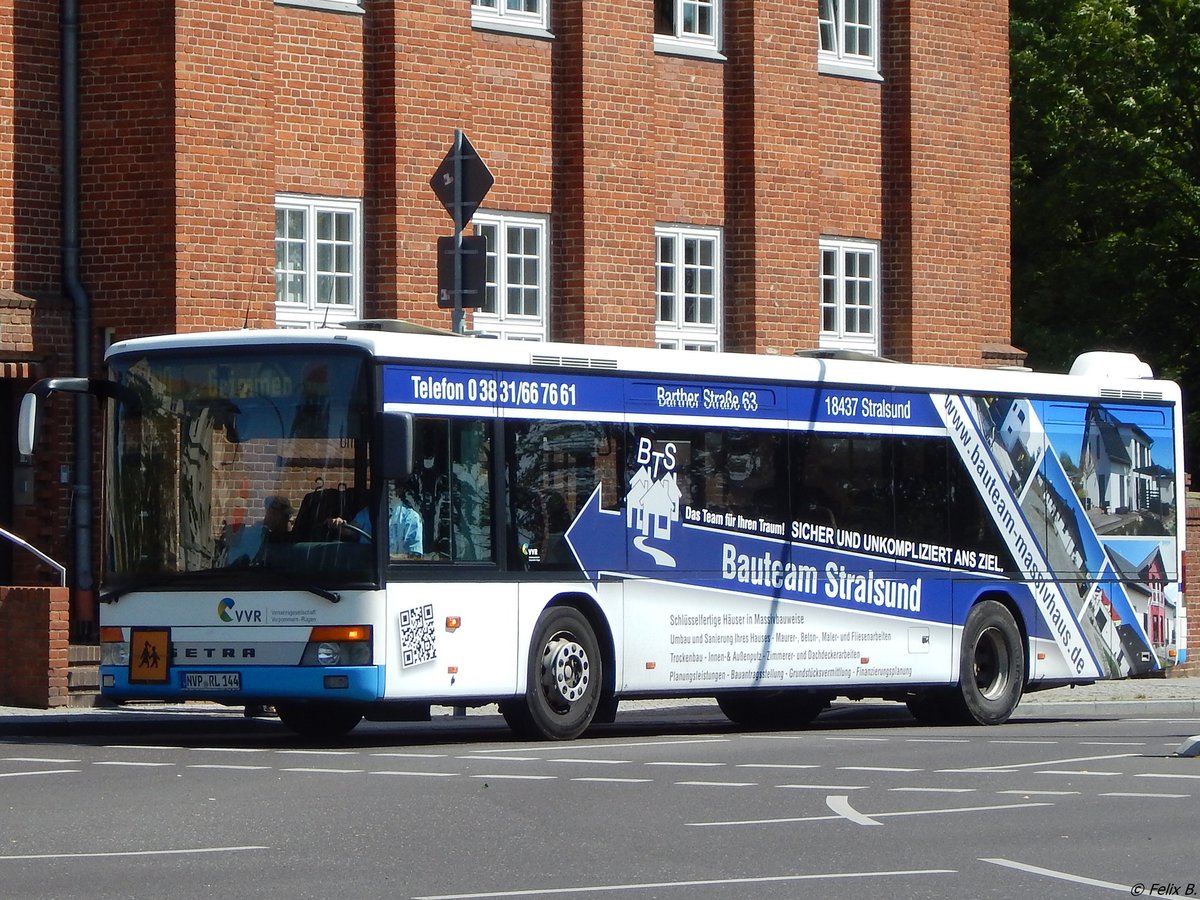 Setra 315 NF der VVR in Stralsund am 21.07.2017