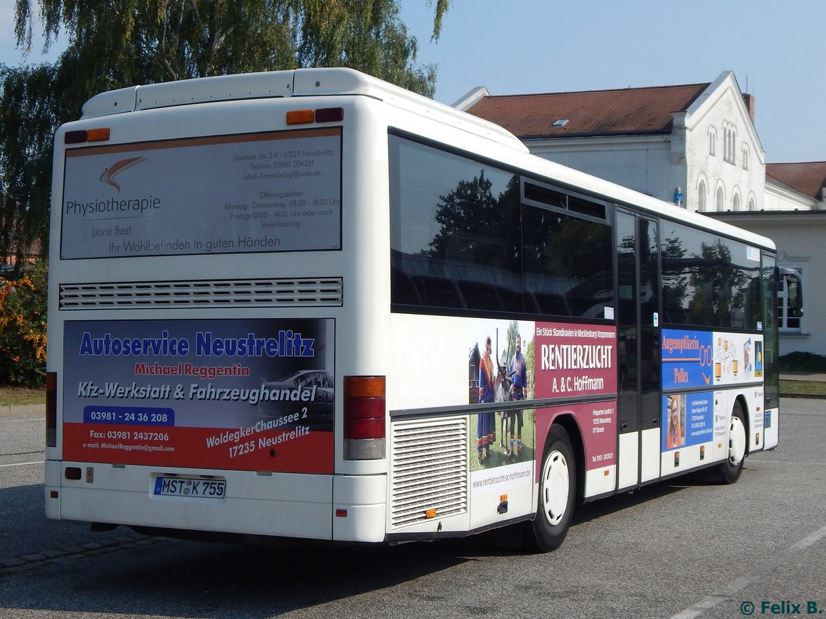Setra 315 UL von Becker-Strelitz Reisen aus Deutschland in Güstrow am 13.09.2016