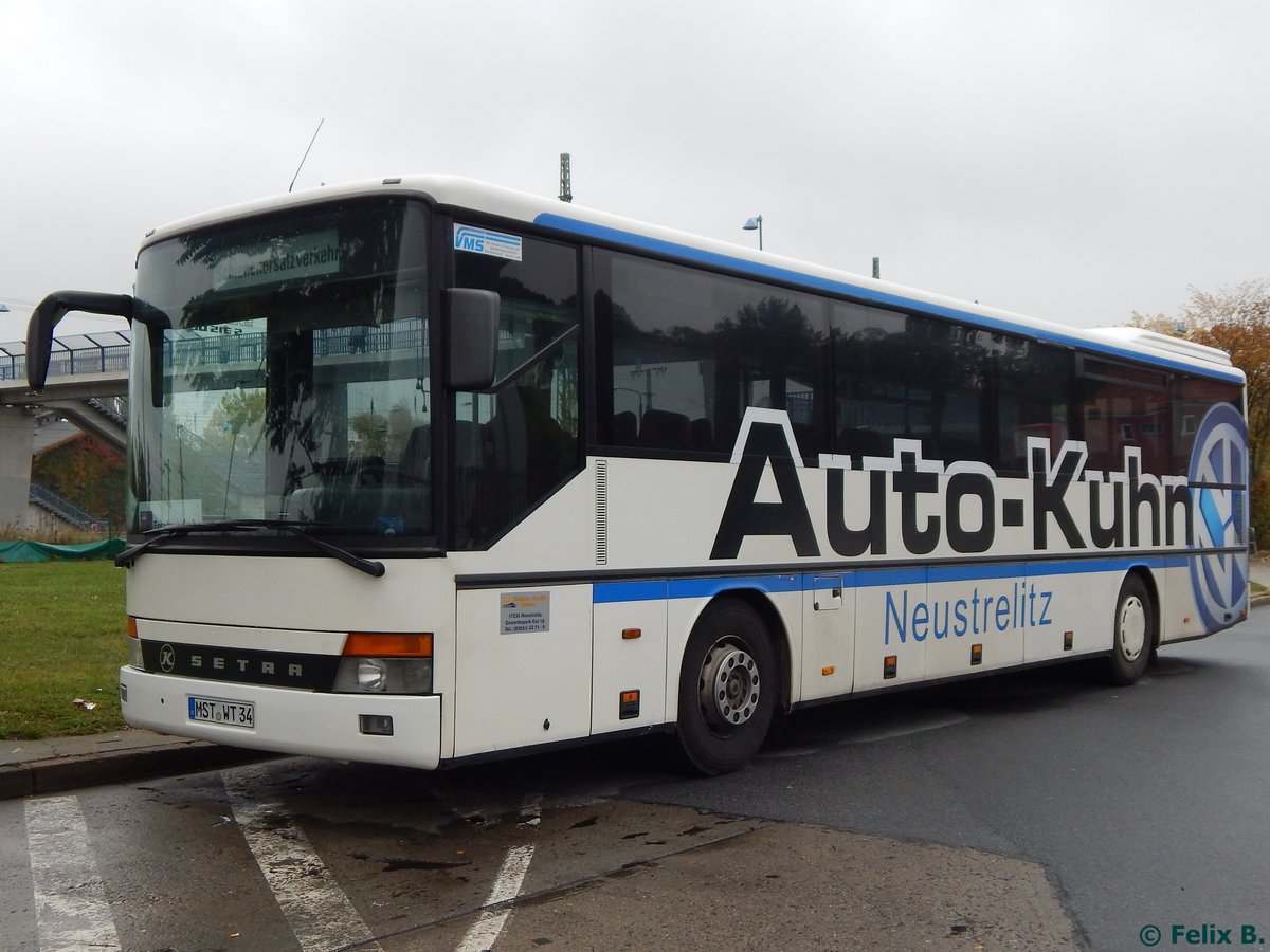 Setra 315 UL von Becker-Strelitz-Reisen aus Deutschland in Neubrandenburg am 21.10.2016