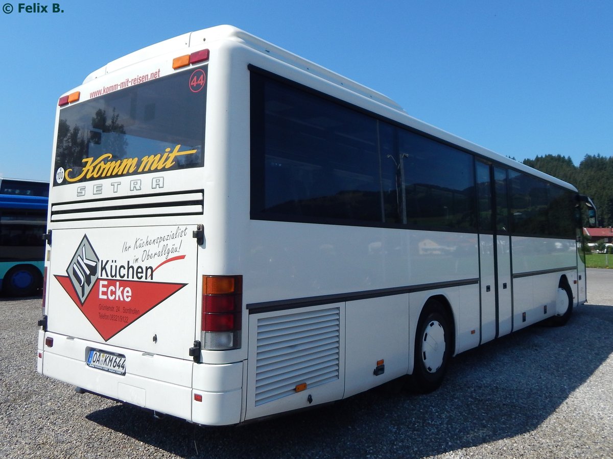 Setra 315 UL von Komm mit Reisen aus Deutschland in Ofterschwang am 08.08.2015