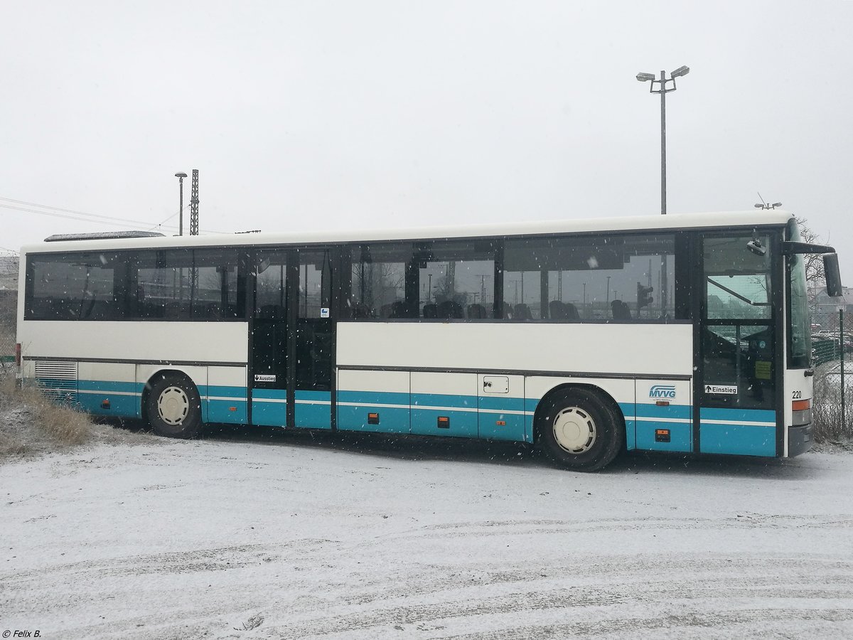 Setra 315 UL der MVVG in Neubrandenburg am 25.02.2018